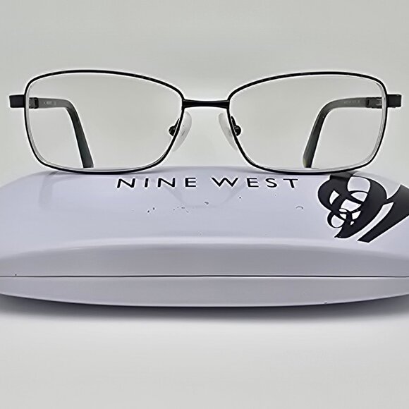 *SOLD* Nine West NW1079 434 Navy Blue Pearl Eyeglasses Frame w/ Flexhinge 54mm - Picture 1 of 15